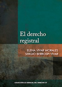 El derecho registral - Elena Vivar Morales - ebook