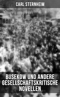 Busekow und andere gesellschaftskritische Novellen - Carl Sternheim - ebook