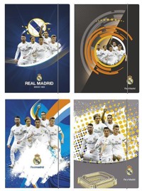 Teczka z gumką Astra A4 - Real Madrid 3 -  - książka