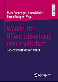 Wandel der Öffentlichkeit und der Gesellschaft -  - ebook