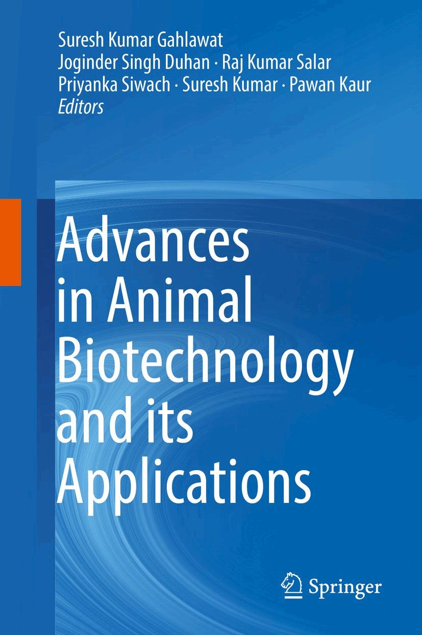 Advances in Animal Biotechnology and its Applications