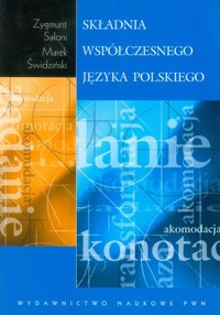 Składnia współczesnego języka polskiego - Saloni Zygmunt, Świdziński Marek - książka