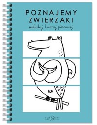 Poznajemy zwierzaki. Układaj, koloruj, poznawaj - zbiorowa praca - książka