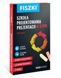 Fiszki Szkoła projektowania prezentacji w 4 dni - Piotr Bucki - książka