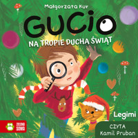 Gucio na tropie ducha świąt - Małgorzata Kur - audiobook + książka