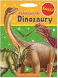 Duże kolorowanki Dinozaury -  - książka