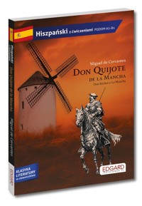 Hiszpański Don Quijote de la Mancha Don Kichot z La Manchy -  - książka
