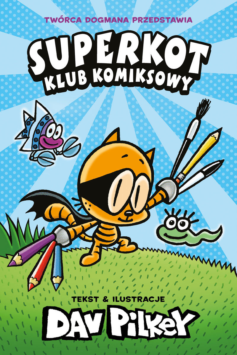 Superkot. Klub komiksowy - Dav Pilkey - książka