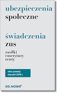 Ubezpieczenia społeczne świadczenia ZUS emerytury -  - książka