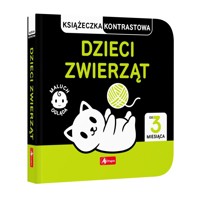 Dzieci zwierząt. Książeczka kontrastowa - Maciej Pieda - książka