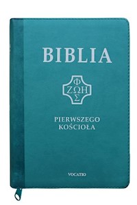 Biblia Pierwszego Kościoła turkusowa z paginatorami i suwakiem -  - książka
