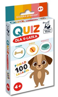 Kapitan Nauka. Quiz dla 4-latka - Zuzanna Osuchowska, Katarzyna Urbaniak - książka