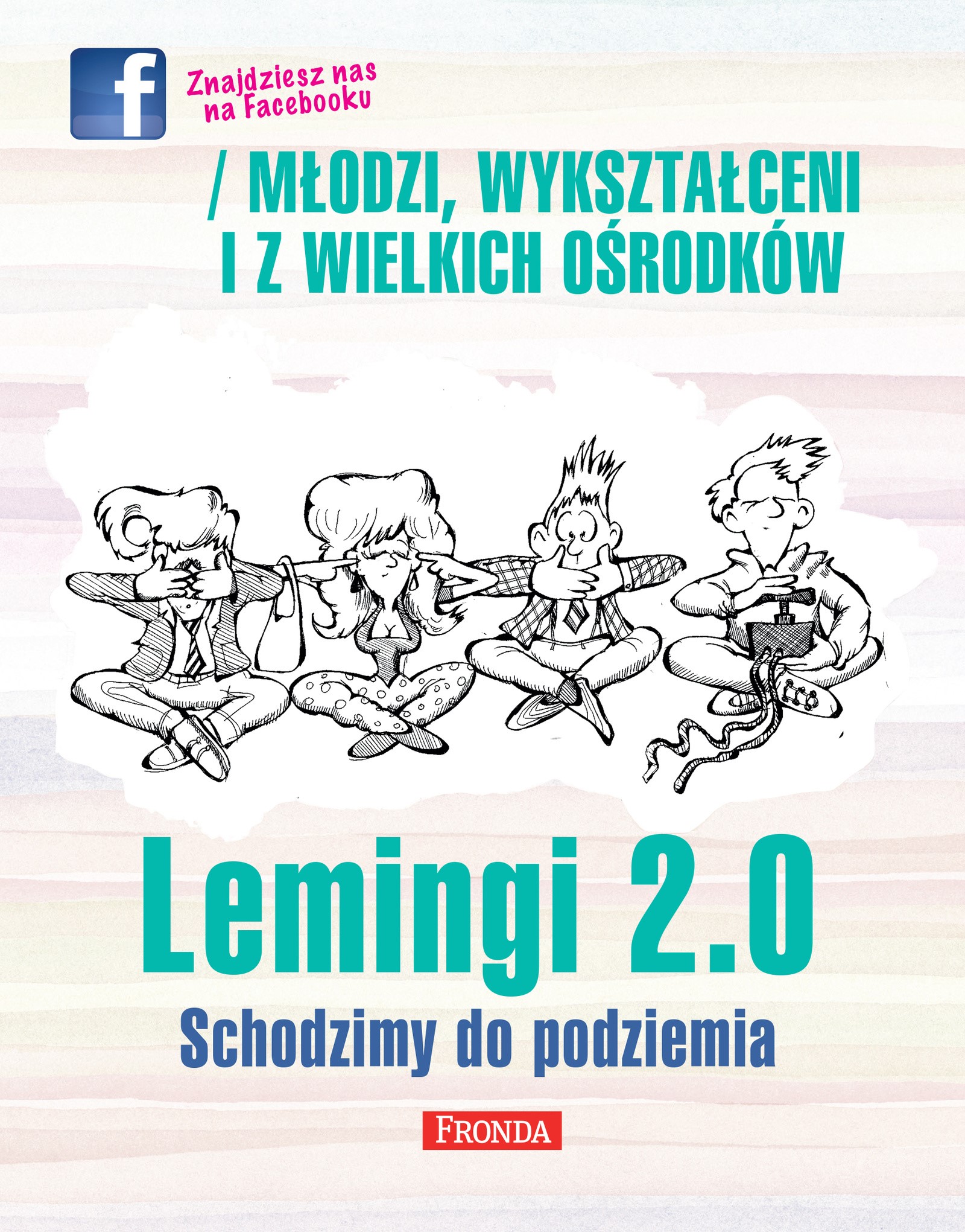 Okładka:Lemingi 2.0. Schodzimy do podziemia 