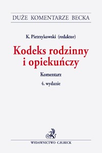 Kodeks rodzinny i opiekuńczy Komentarz -  - książka