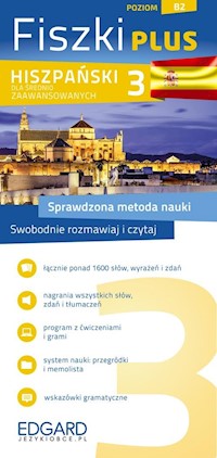 Hiszpański Fiszki PLUS dla średnio zaawansowanych 3 - Joanna Ostrowska - książka