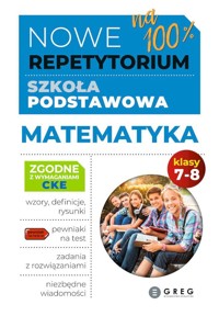 Matematyka. Szkoła podstawowa. Klasa 7-8. Nowe Repetytorium 2026 - Roman Gancarczyk - książka
