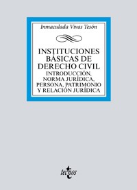 Instituciones básicas de derecho civil - Inmaculada Vivas Tesón - ebook
