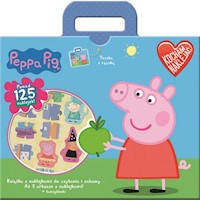 Świnka Peppa Kocham naklejać -  - książka
