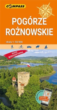 Mapa turystyczna - Pogórze Rożnowskie lam. w.2022 - zbiorowa praca - książka