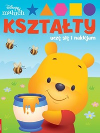 Disney Maluch. Kształty. Uczę Się I Naklejam -  - książka