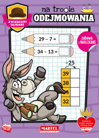 Zwierzaki tajniaki na tropie odejmowania z naklejkami - Salamon Katarzyna - książka