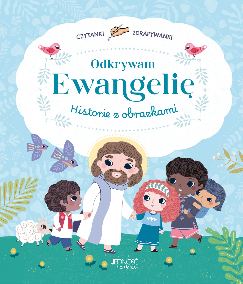 Odkrywam Ewangelię. Czytanki zdrapywanki – historie z obrazkami - Raphaële Glaux - książka