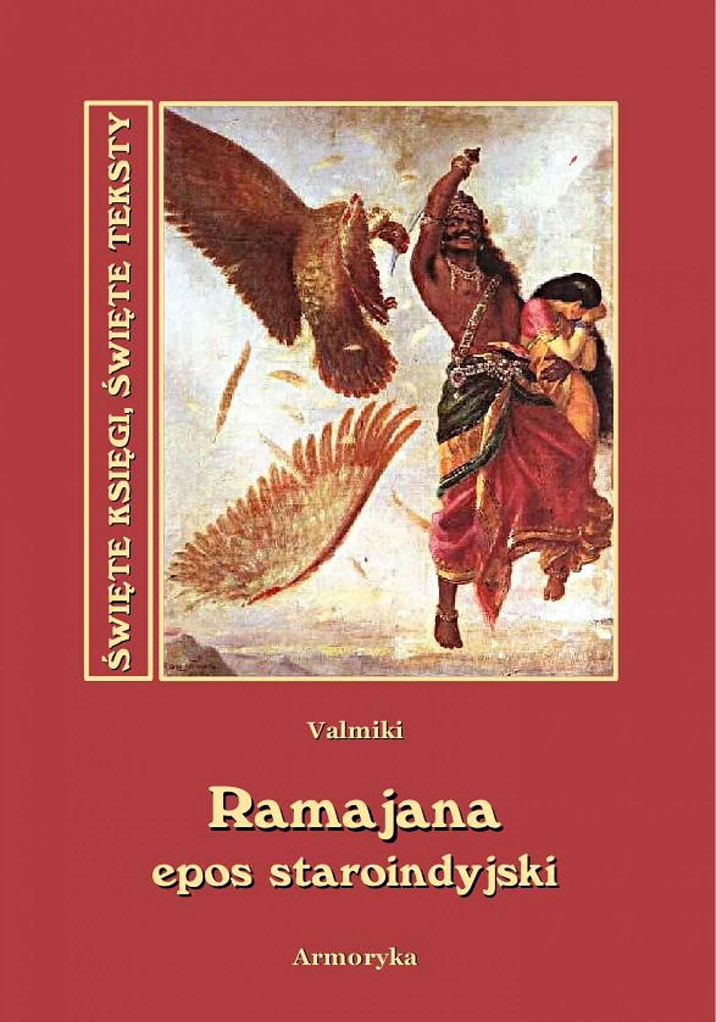 Okładka:Ramajana. Epos indyjski 