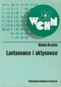 Lantanowce i aktynowce - Brzyska Wanda - książka