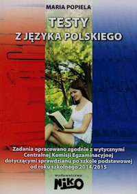 Testy z języka polskiego - zbiorowa praca - książka