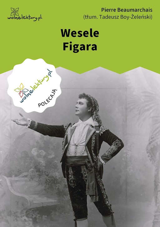 Okładka książki Wesele Figara