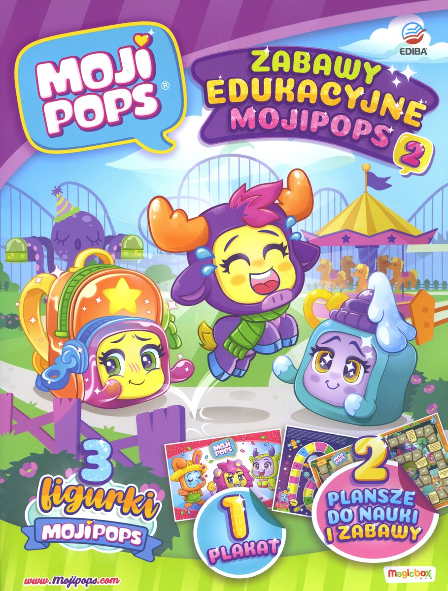 MojiPops. Zabawy edukacyjne 2 - zbiorowa praca - książka