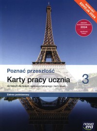 Poznać przeszłość Historia 3 Karty pracy ucznia Zakres podstawowy - Panimasz Katarzyna - książka