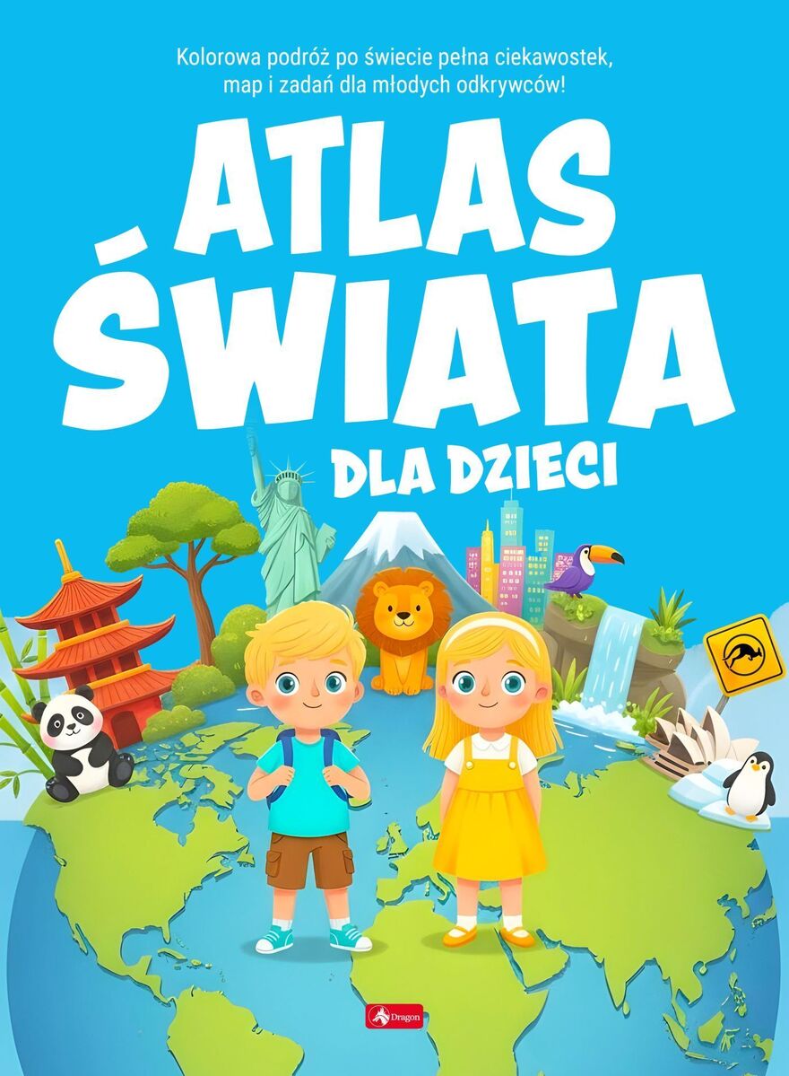 Atlas świata dla dzieci. Atlas dla dzieci - zbiorowa praca - książka