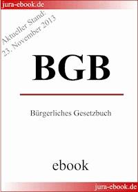 BGB - Bürgerliches Gesetzbuch - Aktueller Stand: 23. November 2013 -  - ebook