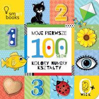 Moje pierwsze 100 słów. Kolory, numery, kształty - zbiorowa praca - książka