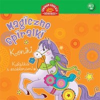 Magiczne spiralki Koniki - - książka