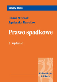 Prawo spadkowe - Witczak Hanna, Kawałko Agnieszka - książka