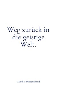 Weg zurück in die geistige Welt. - Günther Messerschmid - ebook