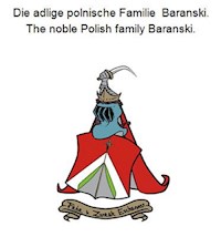 Die adlige polnische Familie Baranski. The noble Polish family Baranski. - Werner Zurek - ebook