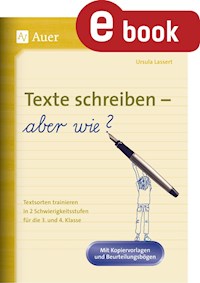 Texte schreiben - aber wie - Ursula Lassert - ebook