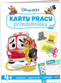 Disney Uczy Karty pracy przedszkolaka 4 lata -  - książka