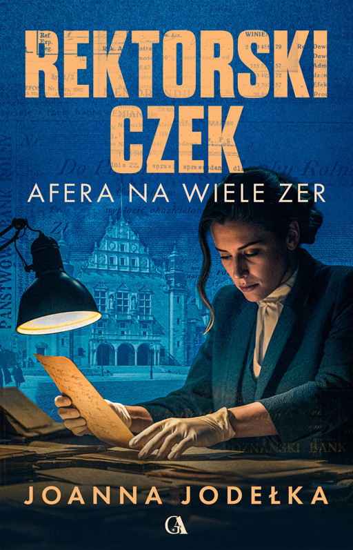 Okładka książki Rektorski czek. Afera na wiele zer