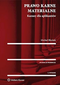 Prawo karne materialne Kazusy dla aplikantów - Michał Błoński - książka