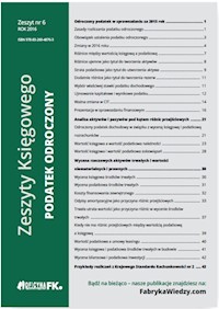 Zeszyty Księgowego nr 6 Podatek odroczony - Grzegorz Magdziarz - książka