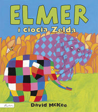 Elmer i ciocia Zelda - McKee David - ebook + książka