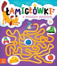 Łamigłówki z wesołym pieskiem 5+ -  - książka