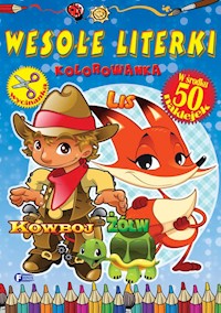 Wesołe literki Kolorowanka -  - książka