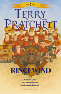 Rincewind. Tom 2 (Eryk / Ciekawe czasy / Ostatni kontynent / Niewidoczni akademicy) (barwione brzegi) - Terry Pratchett - książka