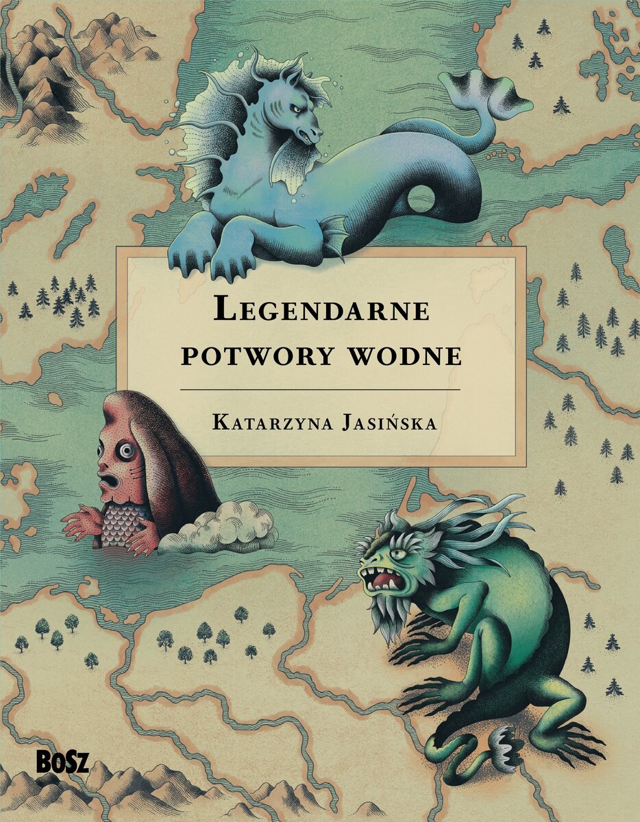 Legendarne potwory wodne - Katarzyna Jasińska - książka
