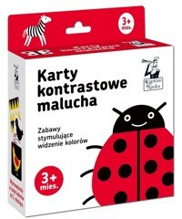 Kapitan Nauka. Karty kontrastowe malucha. 3+ miesięcy - Agata Matraś, Barbara Pakuła - książka